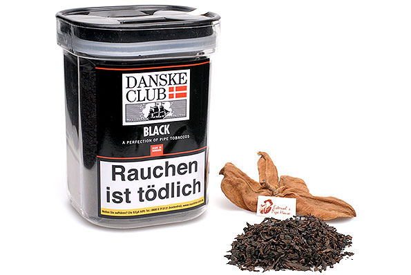 Danske Club Black Pipe tobacco 500g Tin  Danske Club Black Pipe tobacco 500g Tin